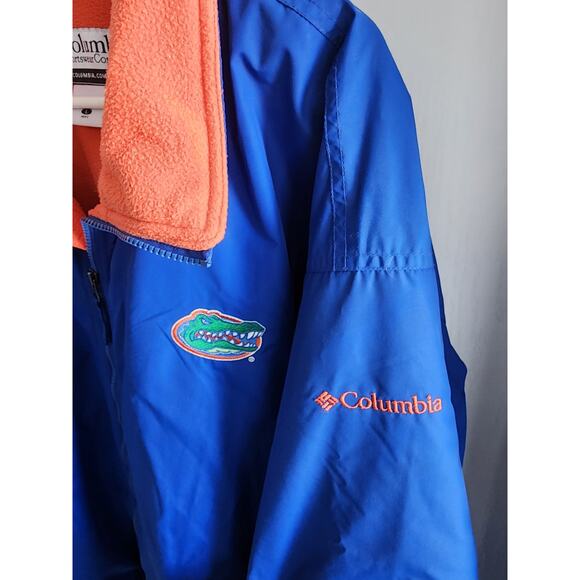 Columbia University of Florida Gators fleece lined jacket / coat - size Large - Picture 2 of 11